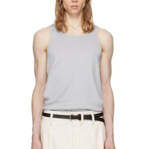 BNWT SS25 LEMAIRE TANK TOP BLUE GREY S & L